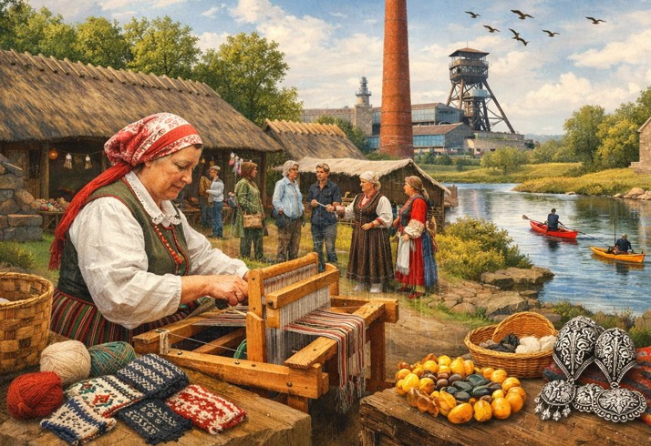 Koolitus Ida-Virumaa käsitöömeistritele “Pärandist tooteks ja teenuseks: käsitöö ja turismi sünergia”